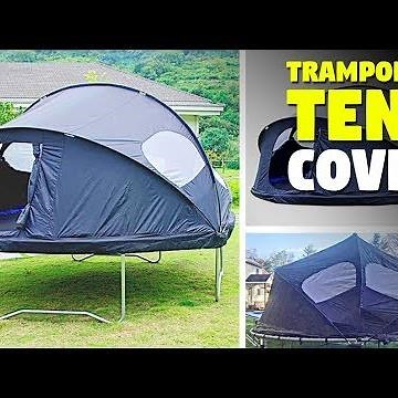 Trampoline tent cover For Backyard Camp Out Adventure