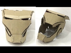 Iron man Mask | How to make Iron Man Mask | Iron man Helmet | Avengers Iron man Mask with cardboard