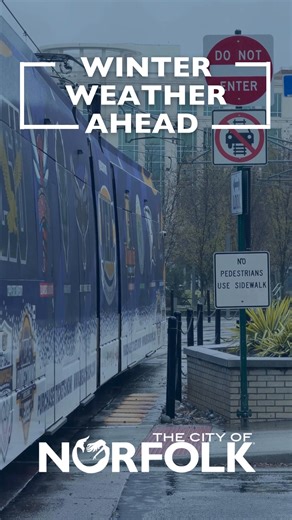 Hey Norfolk, Winter Weather is in the forecast for Friday morning. ❄️ Snow changing to rain is likely during the morning commute. Take it slow, use extra caution and give yourself a little extra time for the morning commute tomorrow. 🚙 Stay ahead of the storm: sign up for Norfolk Alert at www.norfolk.gov/alert for real-time updates. ⚠️ | City of Norfolk Government