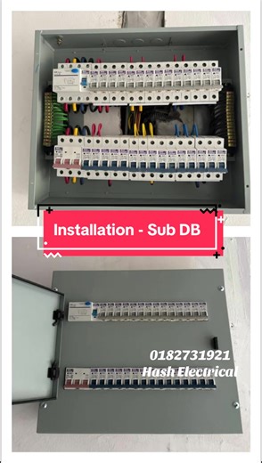 Masih sempat sebelum raya! ✨ Nak upgrade DB, tambah plug atau pasang lampu baru? Jom booking slot dengan Hash Electrical sementara slot masih ada. Kami juga menawarkan khidmat kerja-kerja elektrik seperti berikut: 👉🏻 Troubleshooting / baiki kerosakan pendawaian 👉🏻 Pendawaian jenis tanam & permukaan (surface) 👉🏻 Rewiring / wiring baru (satu rumah, dapur sahaja, kantin, office) 👉🏻 Penukaran DB lama kepada DB baru 👉🏻 Pemasangan Sub DB 👉🏻 Pemasangan kipas, lampu, plug 13A, water heater &