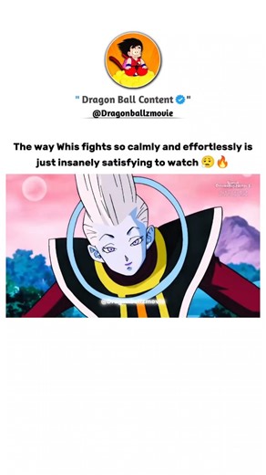 Rahul Kumar | Watching Whis in action is pure satisfaction 😮‍💨 * * * * * #whis #whisdbs #whisedit #dragonballsuper #dbsamv | Instagram