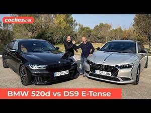 BMW Serie 5 vs DS 9 | Comparativa / Test / Review en español | coches.net