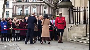 Prince Harry and Meghan Markle Arrive at Canada House