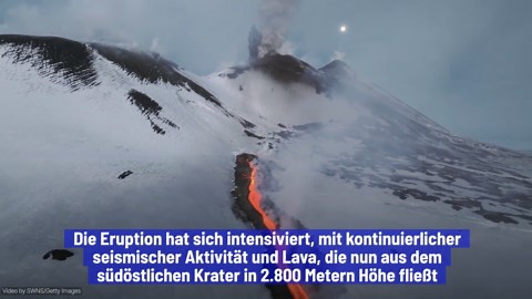Alles, was wir über den jüngsten Ausbruch des Ätna wissen