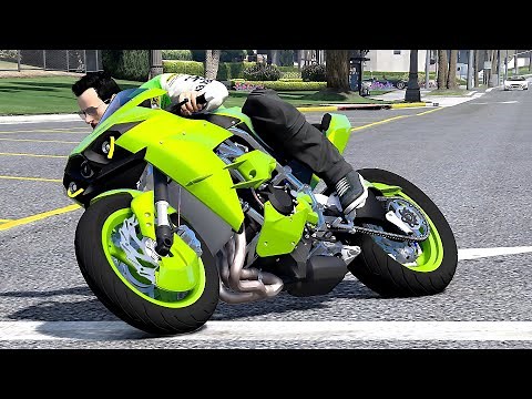 Experience the Thrill of the Kawasaki Ninja H2 in GTA V!