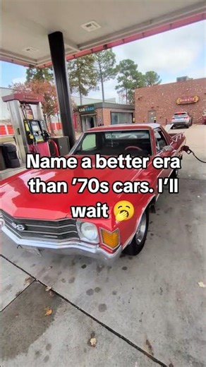 ’70s cars set the standard.Everything else just followed. #Elcamino #Cars #Classic #Fyp #chevy