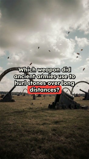 This Ancient Weapon Could Launch Projectiles 300 Meters… #historyquiz #quiz #trivia #shorts