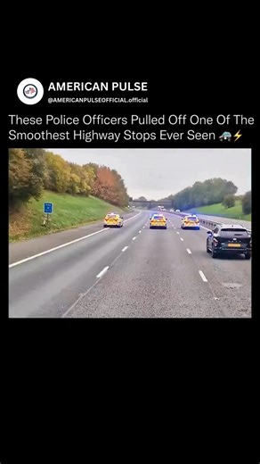 American Pulse on Instagram: "Police don’t blindly chase suspects. They use strategic maneuvers that can end a pursuit in seconds. 🚨⚡️ This technique relies on coordination, timing, and disciplined communication between multiple units. Instead of escalating into a high-speed chase, officers form a controlled moving “box” around the fleeing vehicle, quietly removing every possible escape path. One unit regulates the speed from the front.Side units close off the lanes to prevent sudden swerves, a