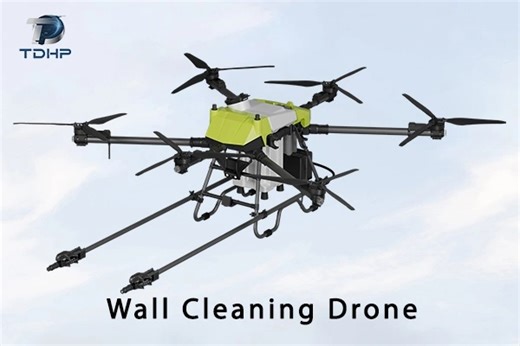 C40A Industrial High-Pressure Building Cleaning Drone