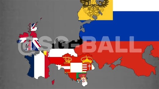 evolutionofWw1Part1（重发）#第一次世界大战#历史地图#地图