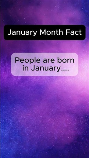 “January Born Facts You Didn’t Know 😳”#januaryfacts #januaryborn #psychologyfacts