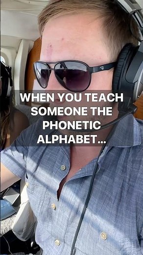 The Phonetic Alphabet Harder Than It Looks for the First Time! Pilots and Aviation #shorts