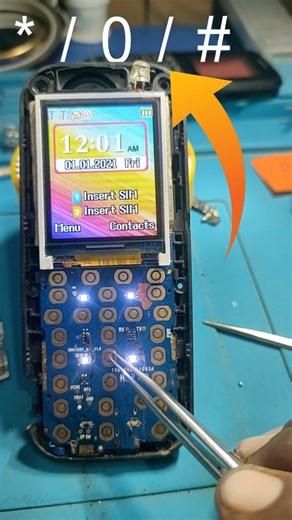 Vgotel i102 Keypad Fix | Mobile Repair Solution #shorts #mobilerepair