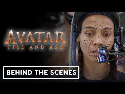 Avatar: Fire & Ash - Official Behind the Scenes Side By Side Clip | Sam Worthington, Zoe Saldaña