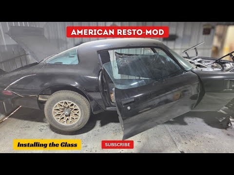 1977 Pontiac Trans Am Glass install
