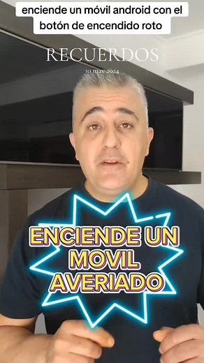 Cómo encender un teléfono Android sin botón de encendido