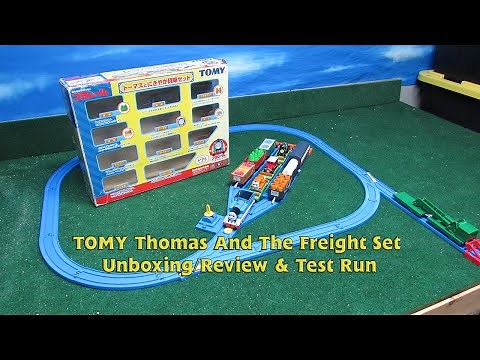 TOMY Thomas And The Freight Set Unboxing/Review & Test Run