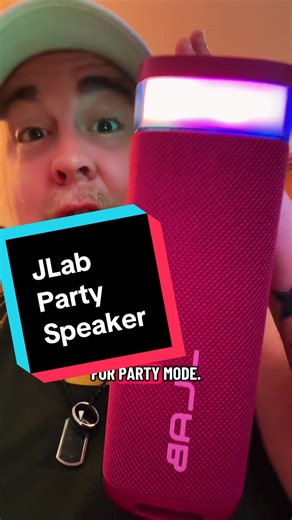 JLab JBuds Party Portable Bluetooth Speaker 30W 12H Playtime RGB Lighting IP56 Waterproof Stereo Pairing LabSync Up to 100 Speakers USB-C TV Soundbar Connection #jason_norcross #partyspeaker #jlab #giftsforhim #giftsforall