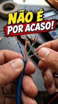 Por Que os Fios do Cabo de Rede São Trançados? A Resposta Vai Além do Que Você Imagina!