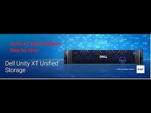 Full Configure Dell Unity XT Storage Step By Step |Tutorials | IT Support Engineer | Unity 380 XT
