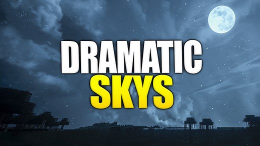 Dramatic Skys Texture Pack Para Minecraft 1.21.10, 1.20.6, 1.19.4, 1.18.2, 1.17.1, 1.16.5, 1.15.2, 1.14.4, 1.13.2, 1.12.2, 1.11.2, 1.10.4, 1.9.4, 1.8.9, 1.7.10 - ZonaCraft