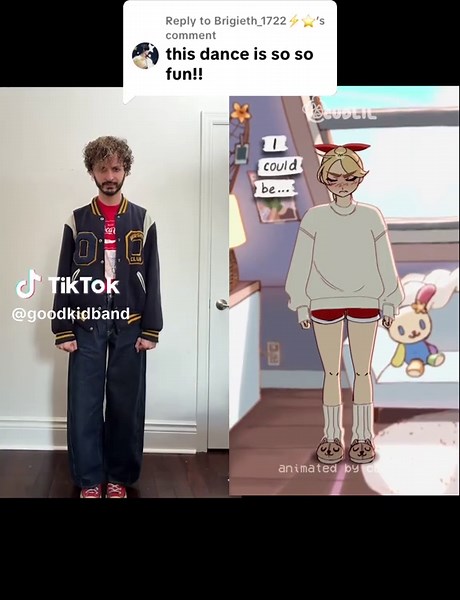 Replying to @Brigieth_1722⚡⭐ We can’t stop dancing!! 💃 🕺 Commissioned animation by the amazing @cudlil #cicadadance #animation