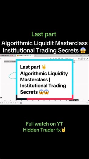 Algorithmic Liquidity Masterclass: Institutional Trading Secrets