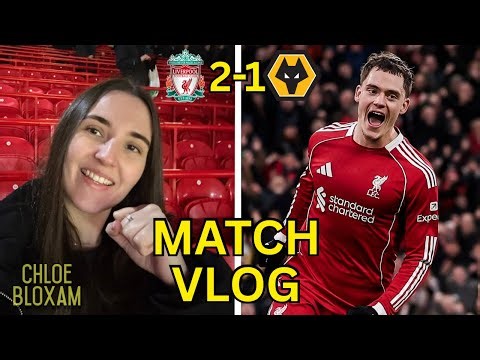 FLORIAN WIRTZ SCORES HIS FIRST LFC GOAL! | Liverpool 2-1 Wolves | Match Vlog