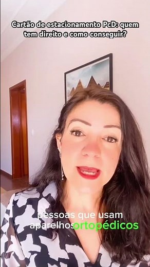 Cartão de estacionamento PcD #pcd #direitospcd