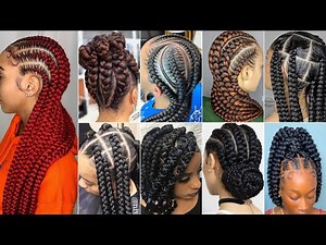 80+ Stunning Jumbo Box Braids Hairstyles for Black Women|Big Braids Hairstyles|Fast & Easy Braiding