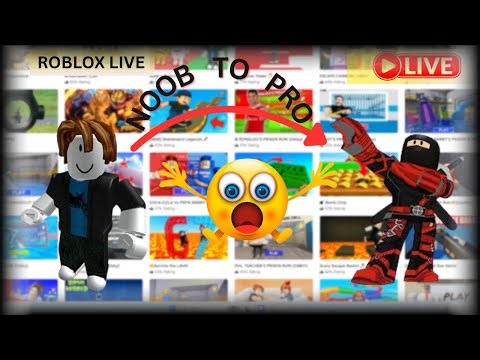 NOOB TO PRO | LIVE ON ROBLOX | ROBLOX GAMEPLAY