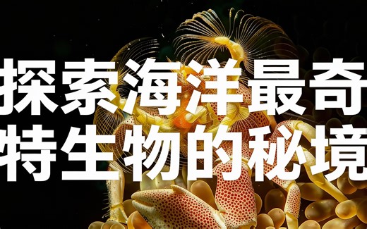 [中配]探索海洋最奇特生物的秘境 - Wild Waters - Animal Documentaries