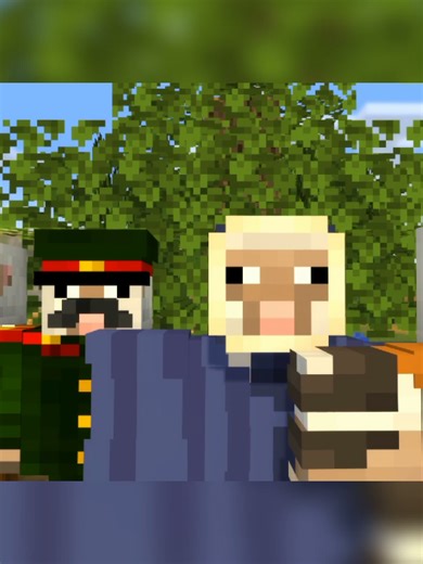 Hilarious Sheep Shoulder Shakes in Minecraft Animation