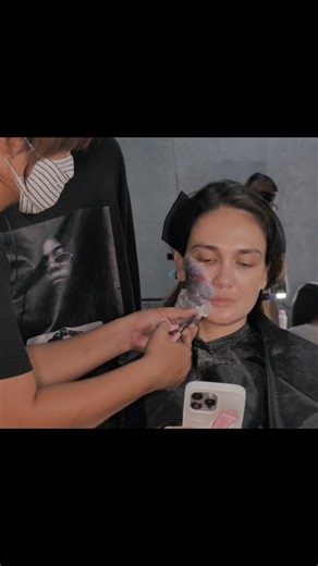 NANCY UTARI on Instagram: "BTS applying snake skin prosthetic for @lunamaya as Nyai for @filmgundik —— Special Effect Makeup Artist @nenzmakeup Assisted by @angelianurlina @imansetiawan128 nandi Additional SFX Makeup Team: @tsakeru @davissurya7 @nadiaamuaa @ghealerias_ @nur__icha @andikawijya_ Prosthetic mould by @hellworker.studio #filmgundik #lunamaximelovers #sfxmakeupartistinthemaking #sfxmakeupartist"