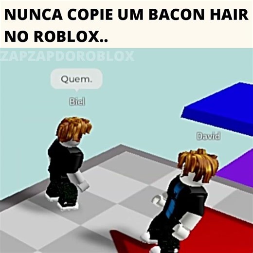 The fury of two gentle bacon hair #roblox #robloxmemes #robloxshorts #memesbr