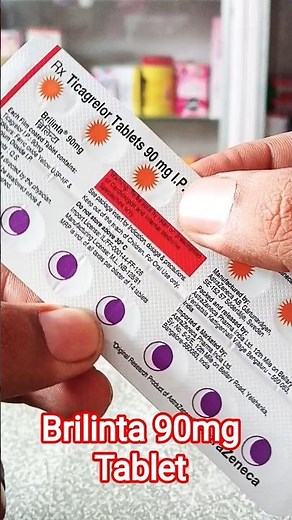 Brilinta 90mg tablet full review | uses | doses | Is Brilinta 90 mg a blood thinner? #medicorxjay