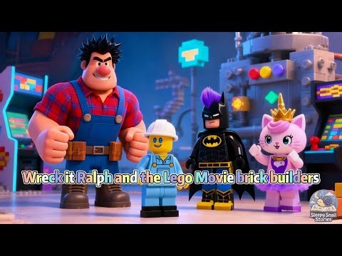 Wreck-It Ralph vs Lego Movie: The Crossover That Broke Reality #Crossover #Disney #Warner #Animation