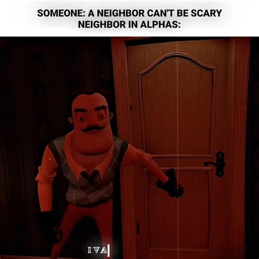 Neighbor in alphas💀 #4k #helloneighbor #welcometoravenbrooks #wtrb #helloneighboredit #foryou #fyp