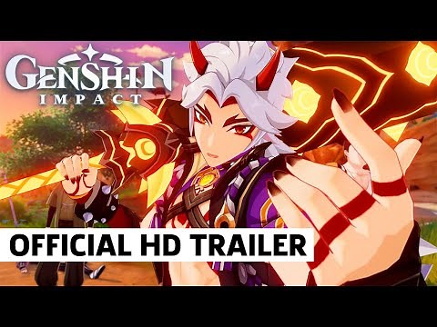 Genshin Impact Arataki Itto Character Demo Gameplay