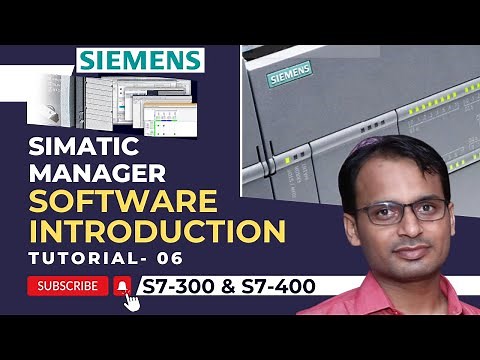 Siemens PLC Training 6 - Siemens S7 Simatic Manager Software Introduction