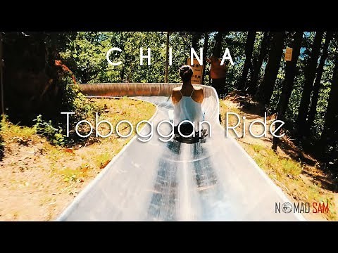 The Toboggan (Luge) Ride | Mutianyu Great Wall of China | Beijing | China Travel Guide