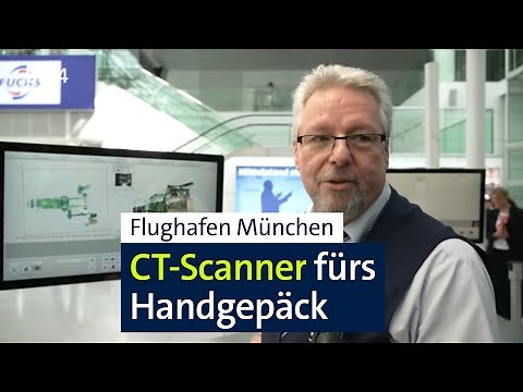 Terminal 2 am Flughafen München ist komplett: CT-Scanner fürs Handgepäck | Abendschau | BR24