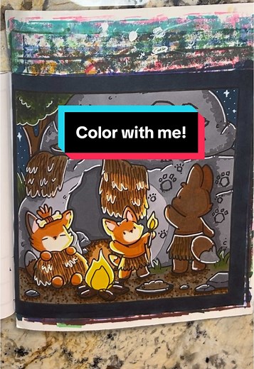 Coloring with Caliart Markers: Cozy Eras Book