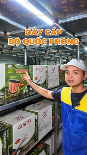 Anh dai mục sở thị tại kho chốt đơn cáp mạng trong nốt nhạc! #capmang