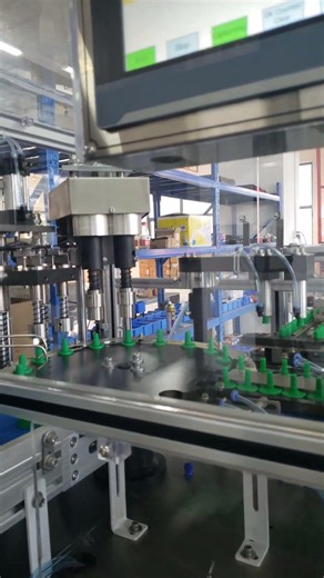 Caps assembler equipment two parts assembling machinery #machine #factory #blisterpackagingmachine