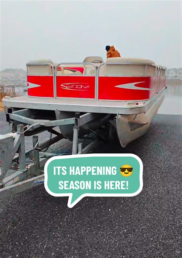 First Pontoon Boat Pickup of the Season!