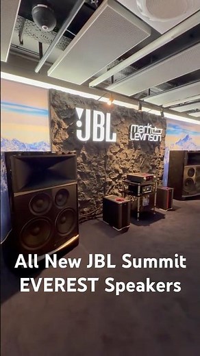 World Premier of the 500lb JBL Summit EVEREST Speakers! This is the flagship model.