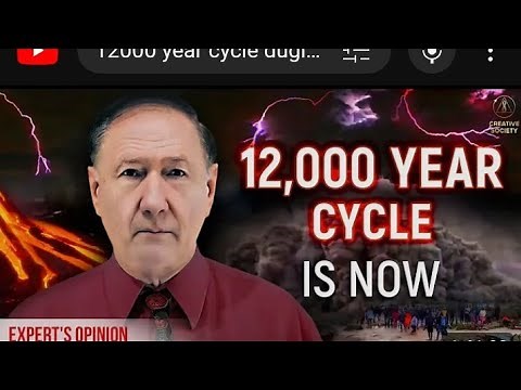 Geological evidence for the 12,000 year cycle of climate disasters | Douglas Vogt