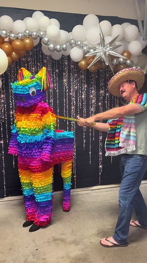 DIY Life-Size Piñata Costume for Halloween Fun