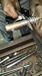 We Are Creating Small Iron Compression Spring | Fan DIY